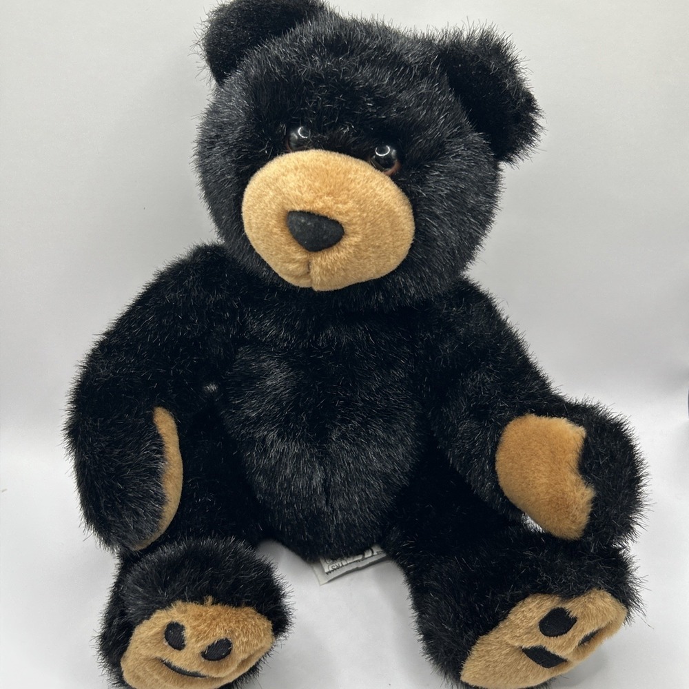 Cuddle Critters "Schatzi" Black Baby Bear Plush